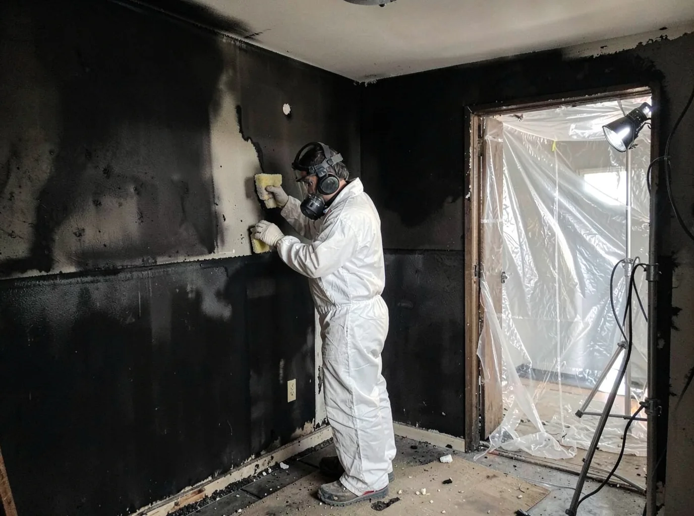 Fire Damage Restoration company in Rhodes, IA